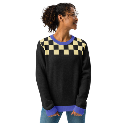 Love Ukraine Knitted crew neck sweater