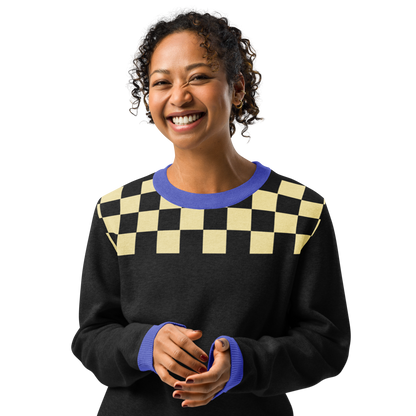 Love Ukraine Knitted crew neck sweater