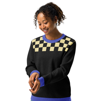 Love Ukraine Knitted crew neck sweater