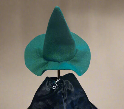 Labubu Witch Outfit - Green Hat