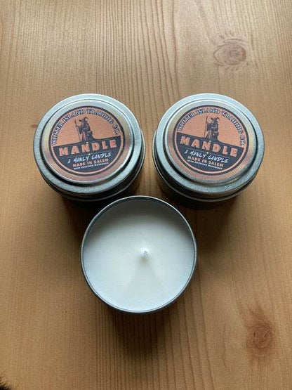 Mandle l A Manly Candle Scent: Fresh Brewed Coffee - Winter Island Trading Co.
