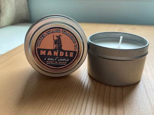 Mandle l A Manly Candle Scent: Fresh Brewed Coffee - Winter Island Trading Co.