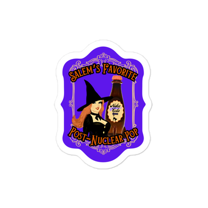 fallout nuka cola grape sticker 