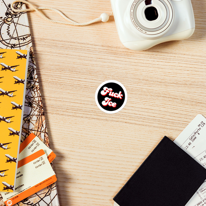 F*** Ice Anti-Fascism Waterproof Kiss-cut vinyl decals