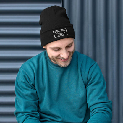 Embroidered Beanie - Winter Island Trading Co.