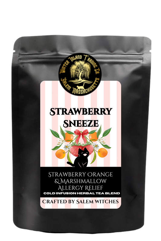 Strawberry Sneeze Cold Infusion Allergy Relief Tea