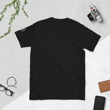 Orange and Black Suffer Brand Short-Sleeve Soft Unisex T-Shirt - Winter Island Trading Co.