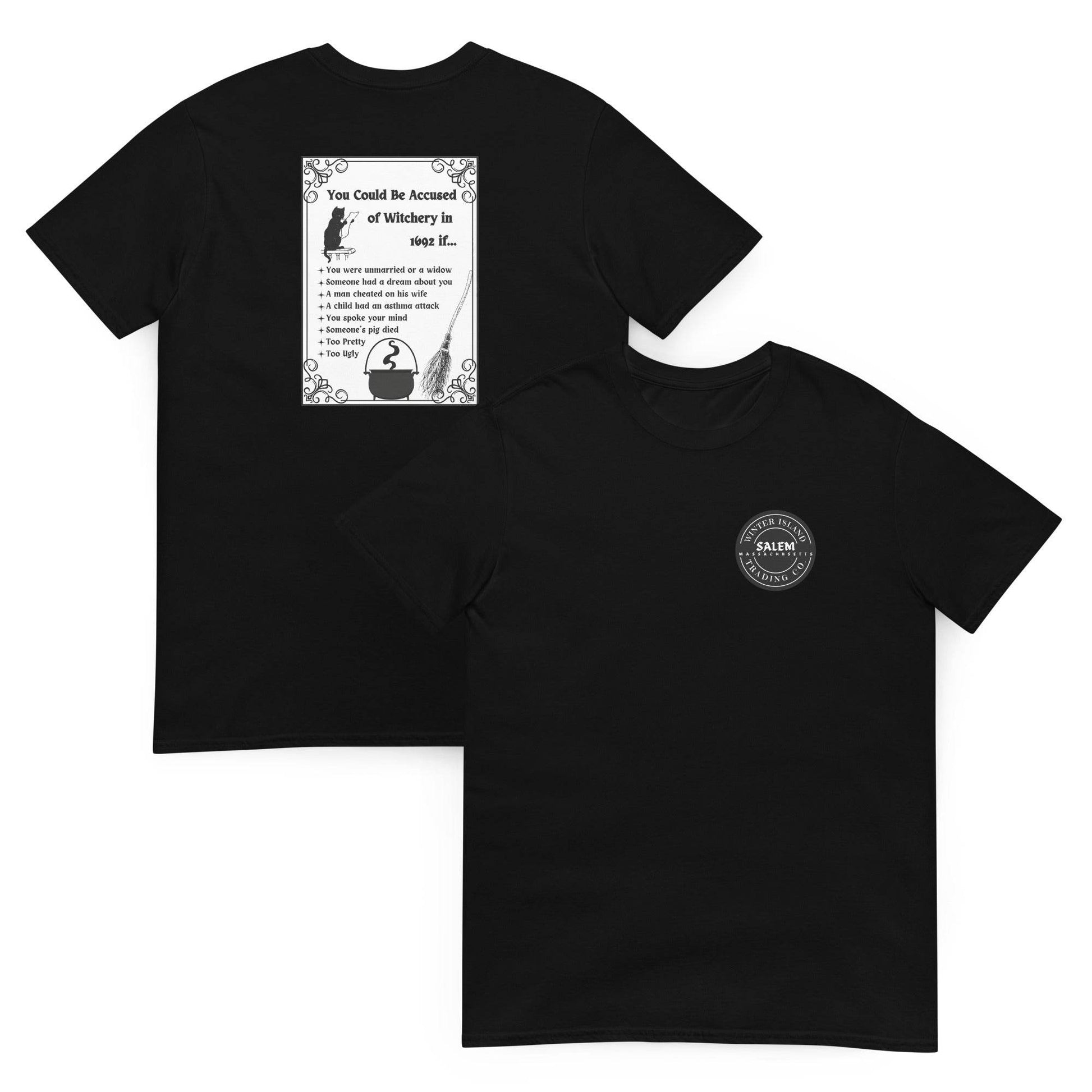 You Could Be Accused of Witchery Short-Sleeve Unisex T-Shirt - Winter Island Trading Co.