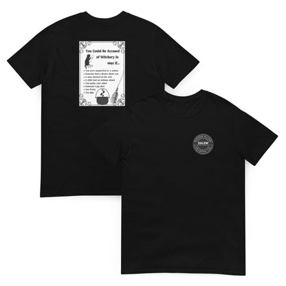 You Could Be Accused of Witchery Short-Sleeve Unisex T-Shirt - Winter Island Trading Co.