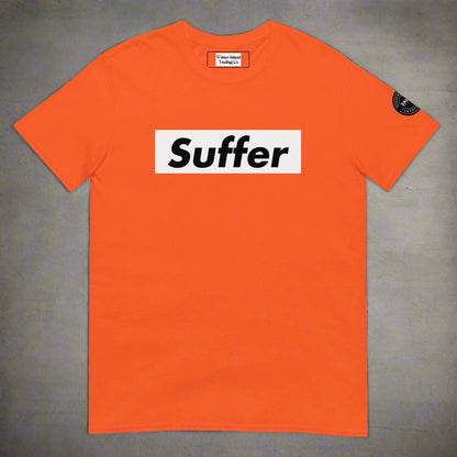 Suffer Brand White on Multiple Colors Short-Sleeve Unisex T-Shirt - Winter Island Trading Co.