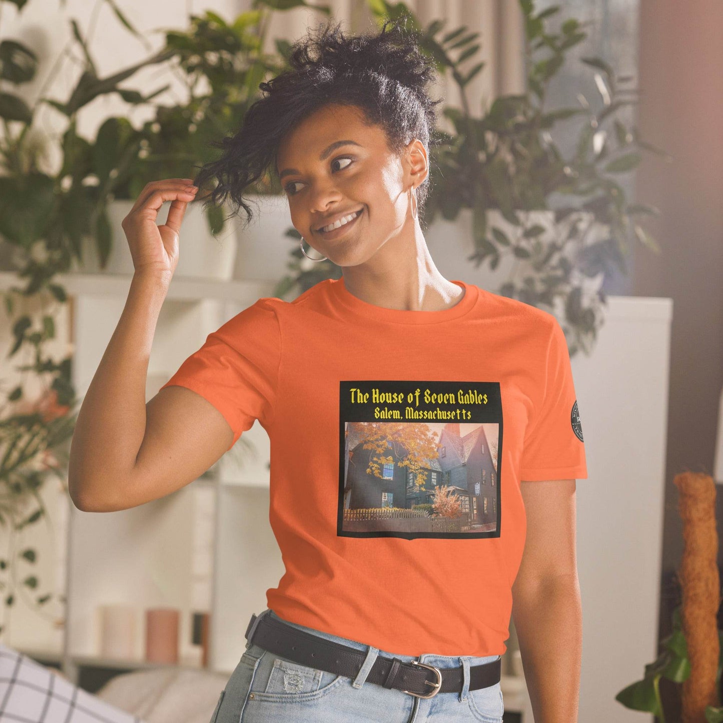 The House of Seven Gables Soft Short-Sleeve Unisex T-Shirt - Winter Island Trading Co.