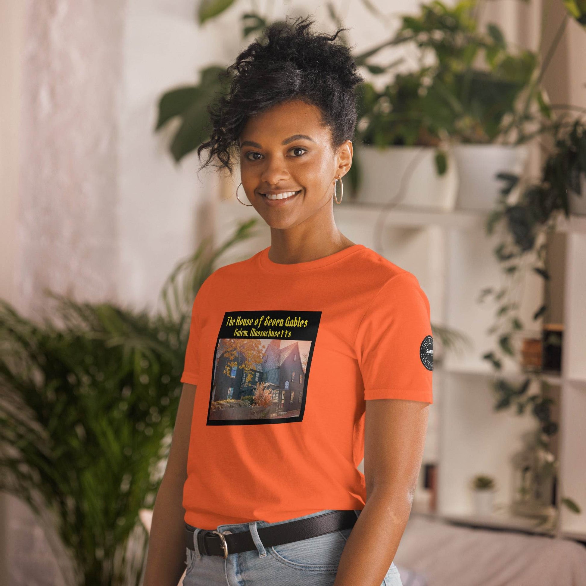 The House of Seven Gables Soft Short-Sleeve Unisex T-Shirt - Winter Island Trading Co.