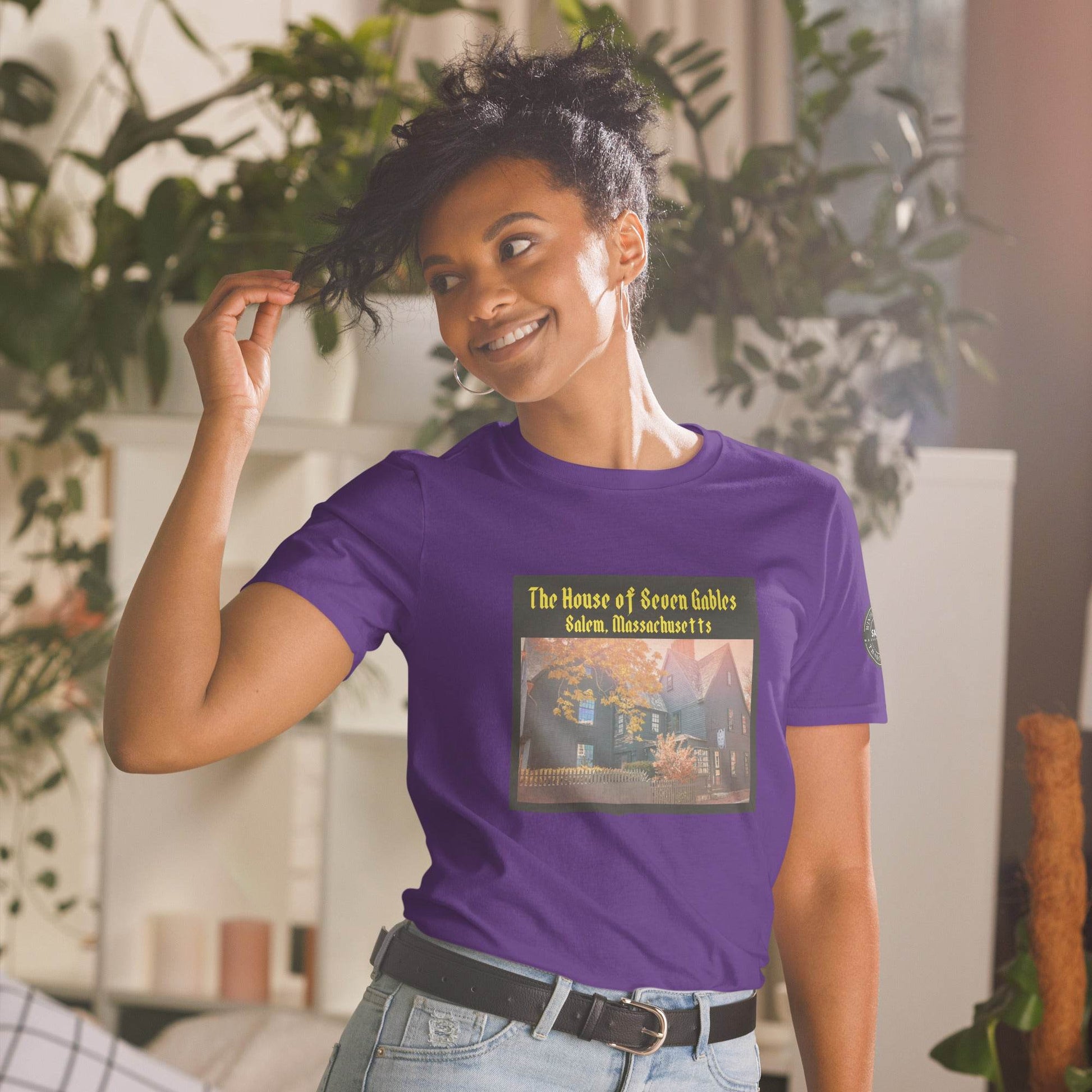 The House of Seven Gables Soft Short-Sleeve Unisex T-Shirt - Winter Island Trading Co.