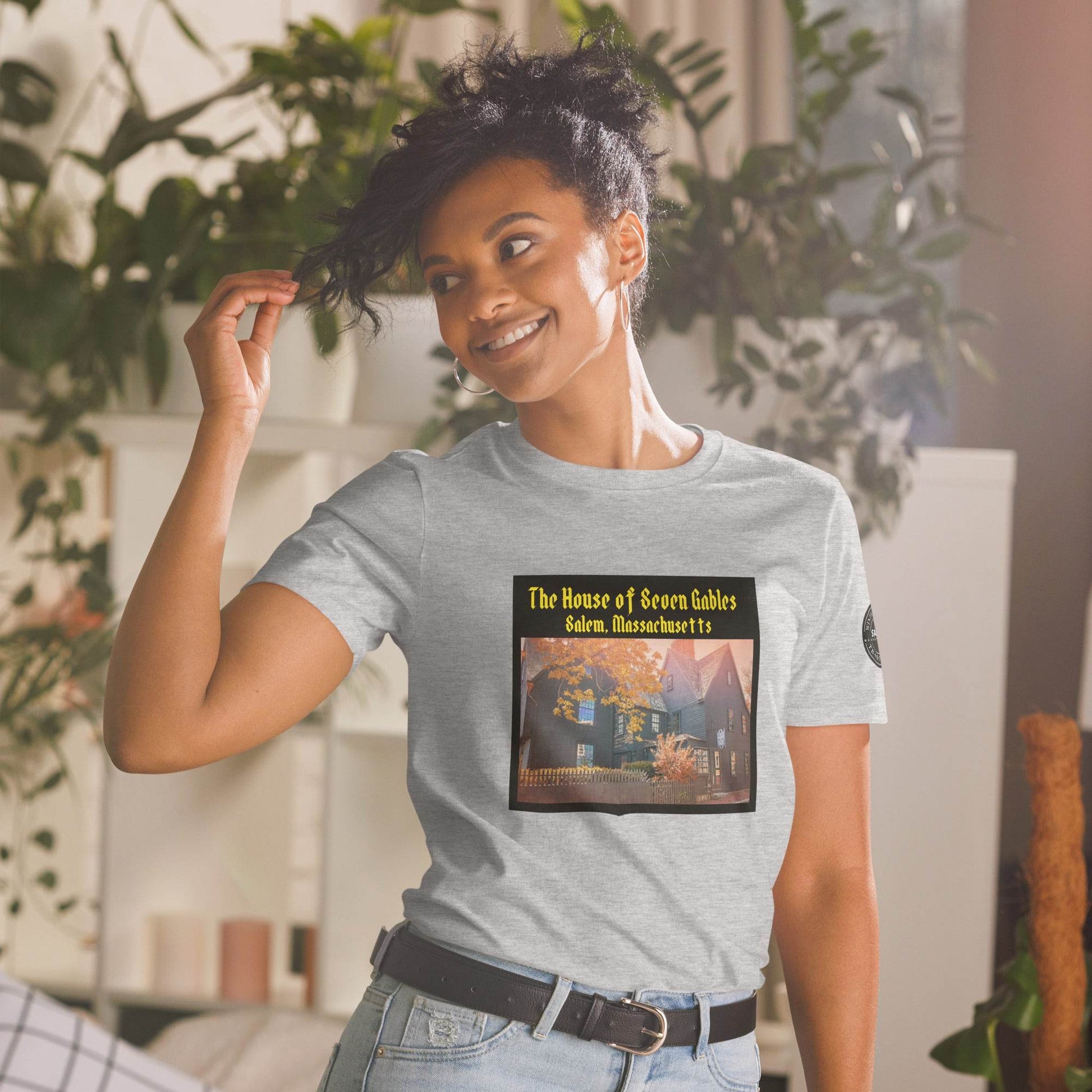 The House of Seven Gables Soft Short-Sleeve Unisex T-Shirt - Winter Island Trading Co.