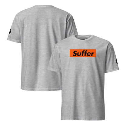 Orange and Black Suffer Brand Short-Sleeve Soft Unisex T-Shirt - Winter Island Trading Co.