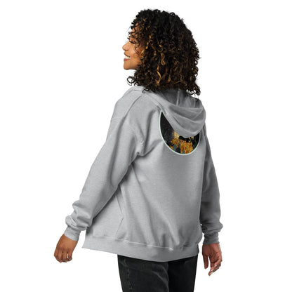 Metal hue Witch City Motorcycle Zip Hoodie - Soft Fleece - Winter Island Trading Co.