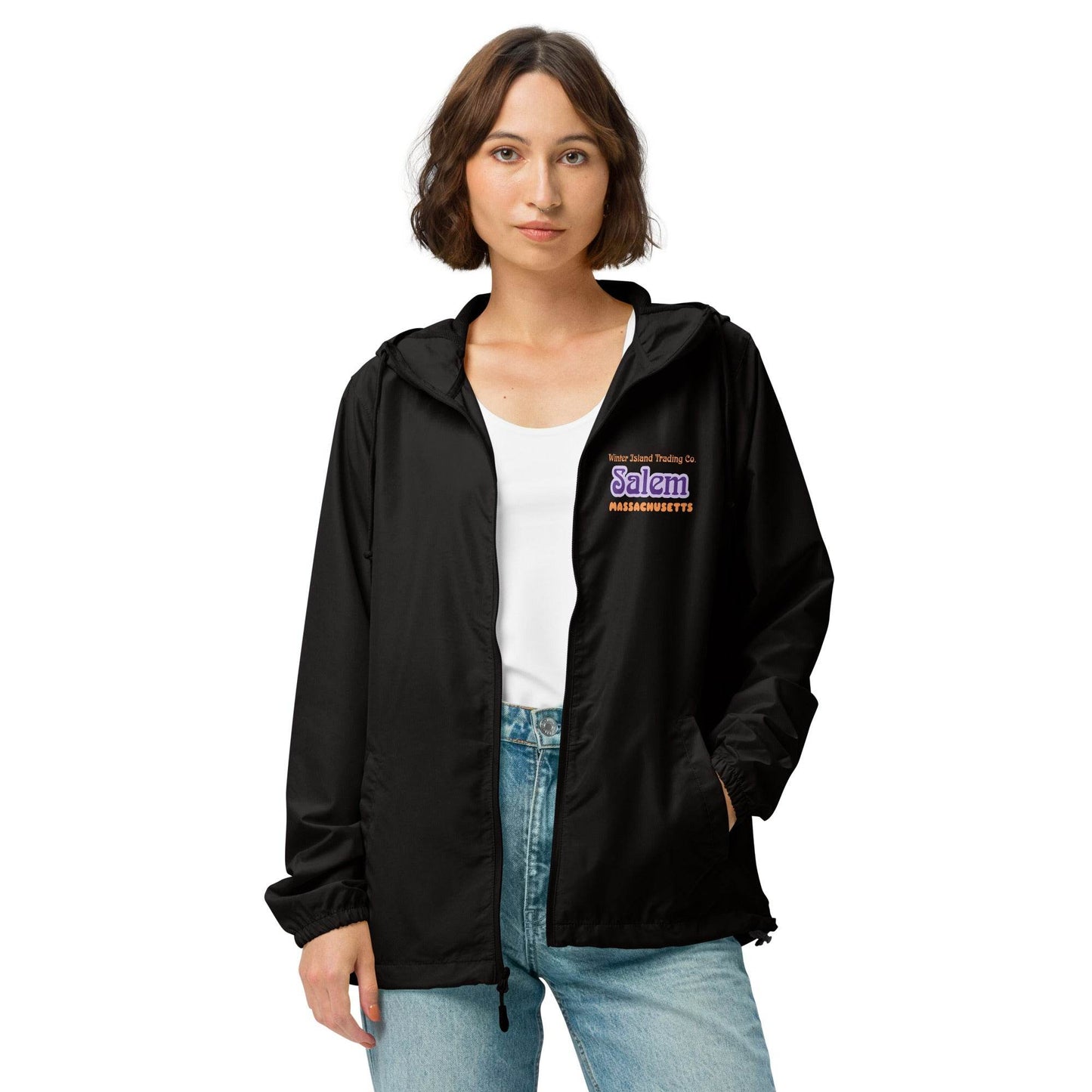 Real Witches Vote WITC Unisex lightweight zip up windbreaker - Winter Island Trading Co.