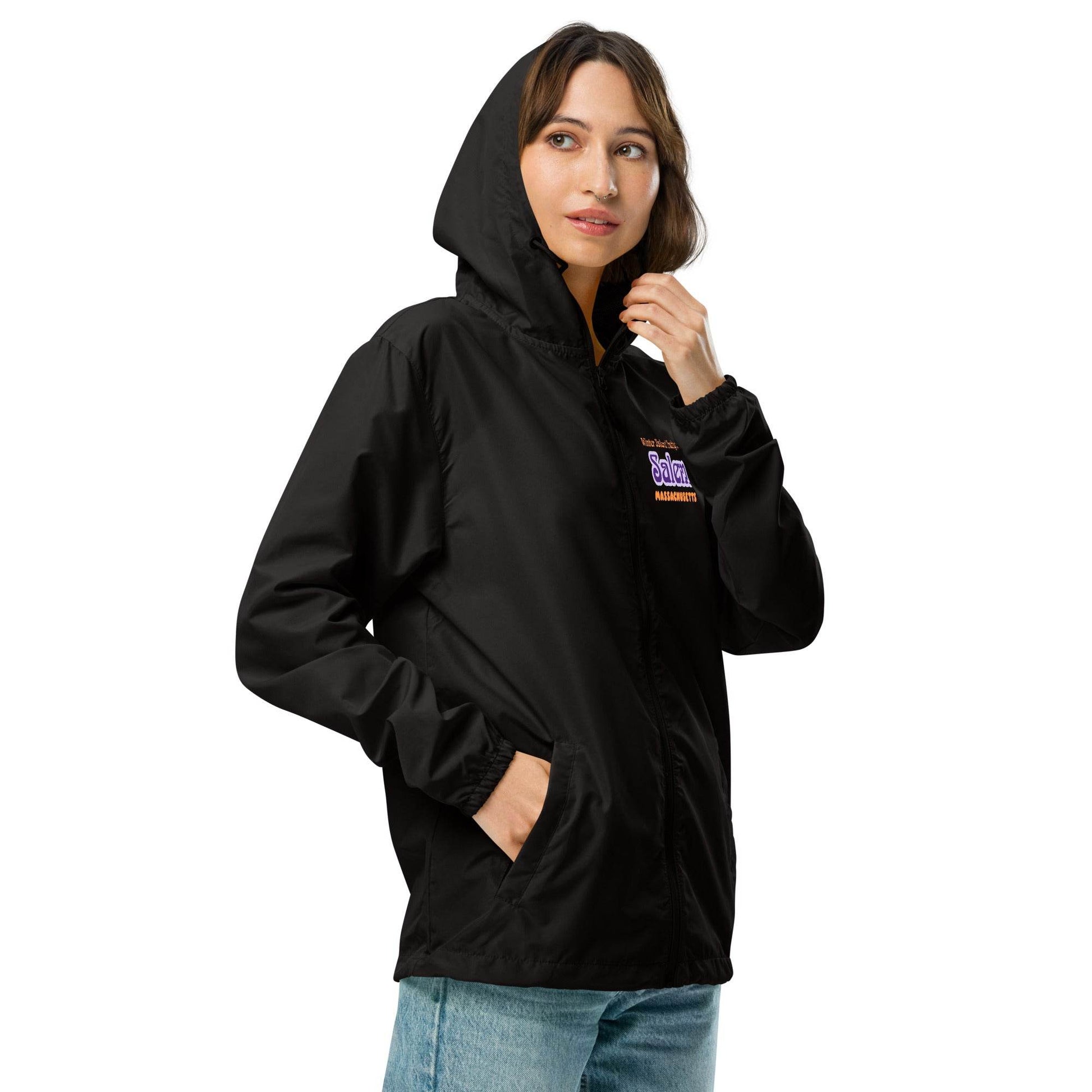 Real Witches Vote WITC Unisex lightweight zip up windbreaker - Winter Island Trading Co.