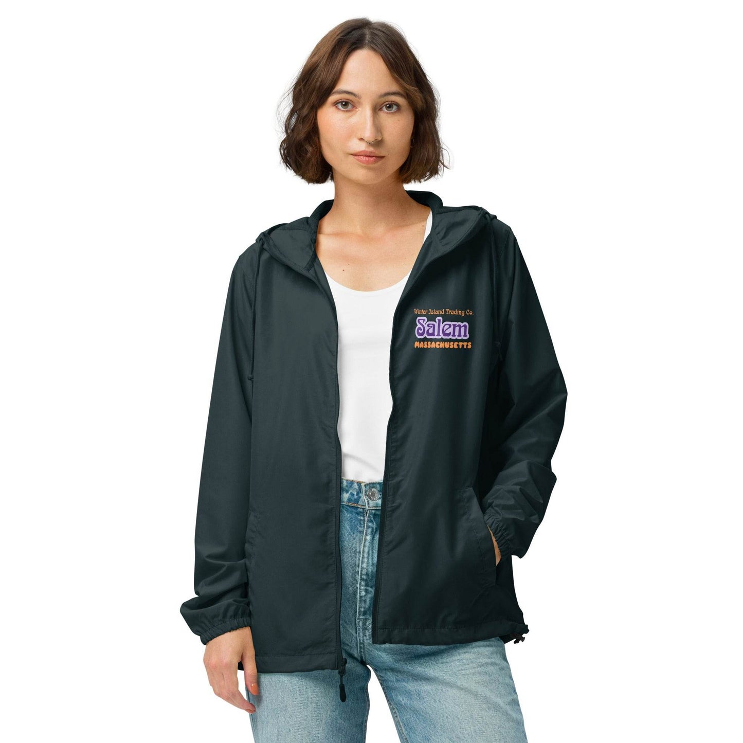 Real Witches Vote WITC Unisex lightweight zip up windbreaker - Winter Island Trading Co.
