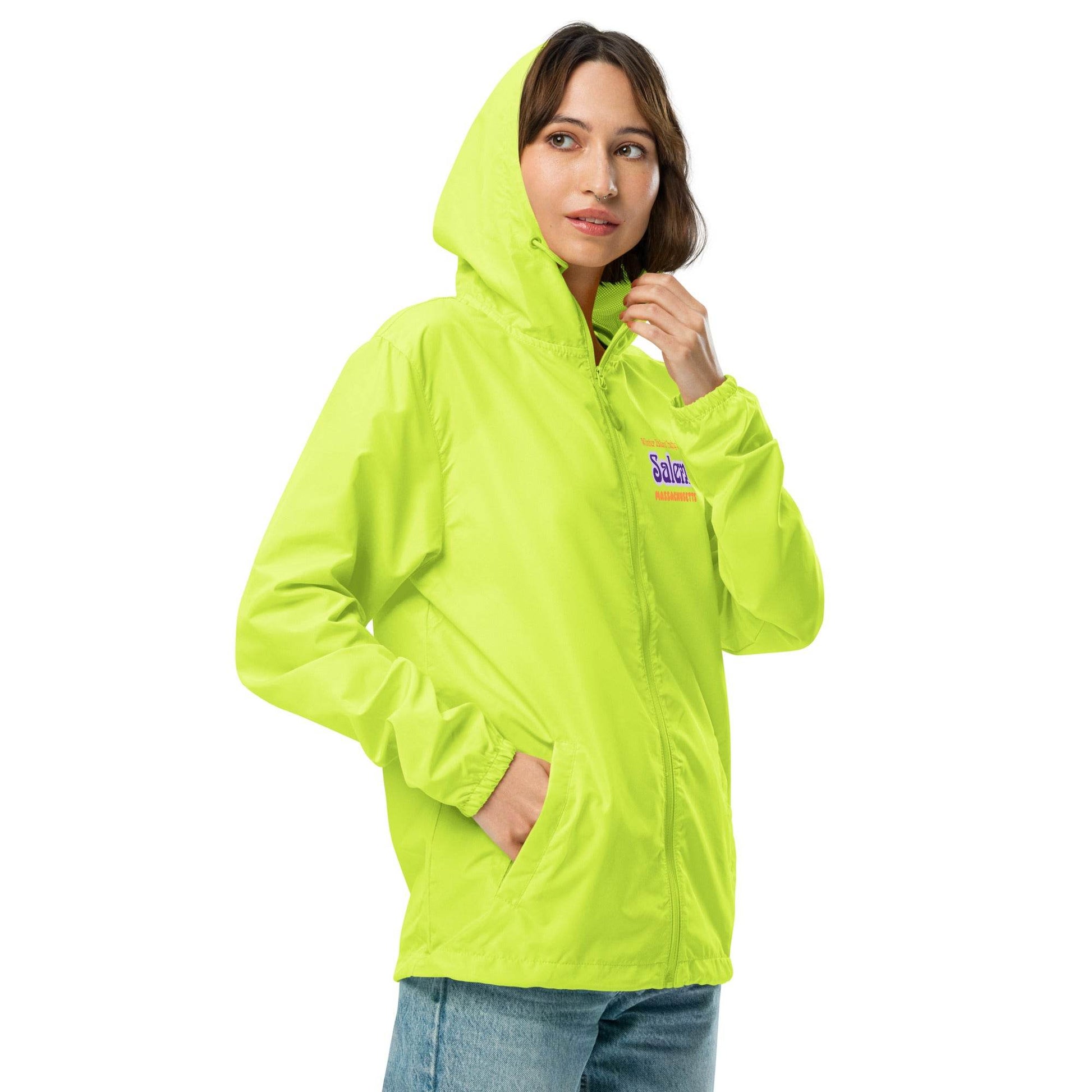 Real Witches Vote WITC Unisex lightweight zip up windbreaker - Winter Island Trading Co.
