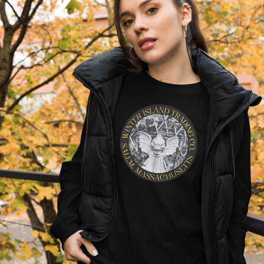 Soft Gargoyle Salem MA WITC Unisex Long Sleeve Tee - Winter Island Trading Co.