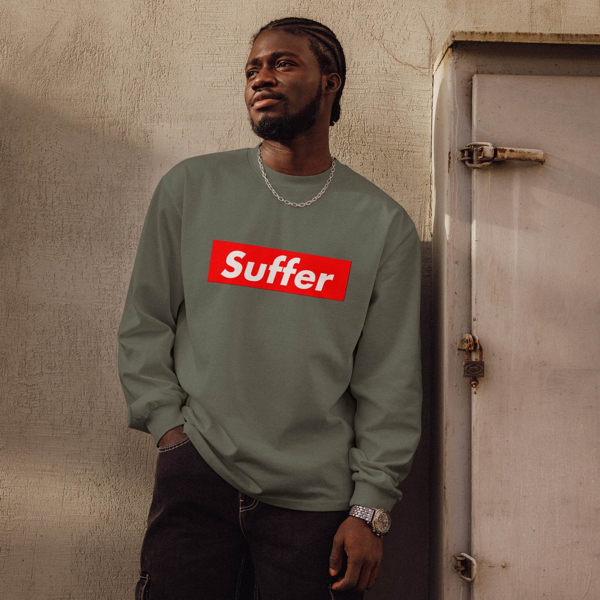 Premium heavyweight long sleeve shirt - Winter Island Trading Co.