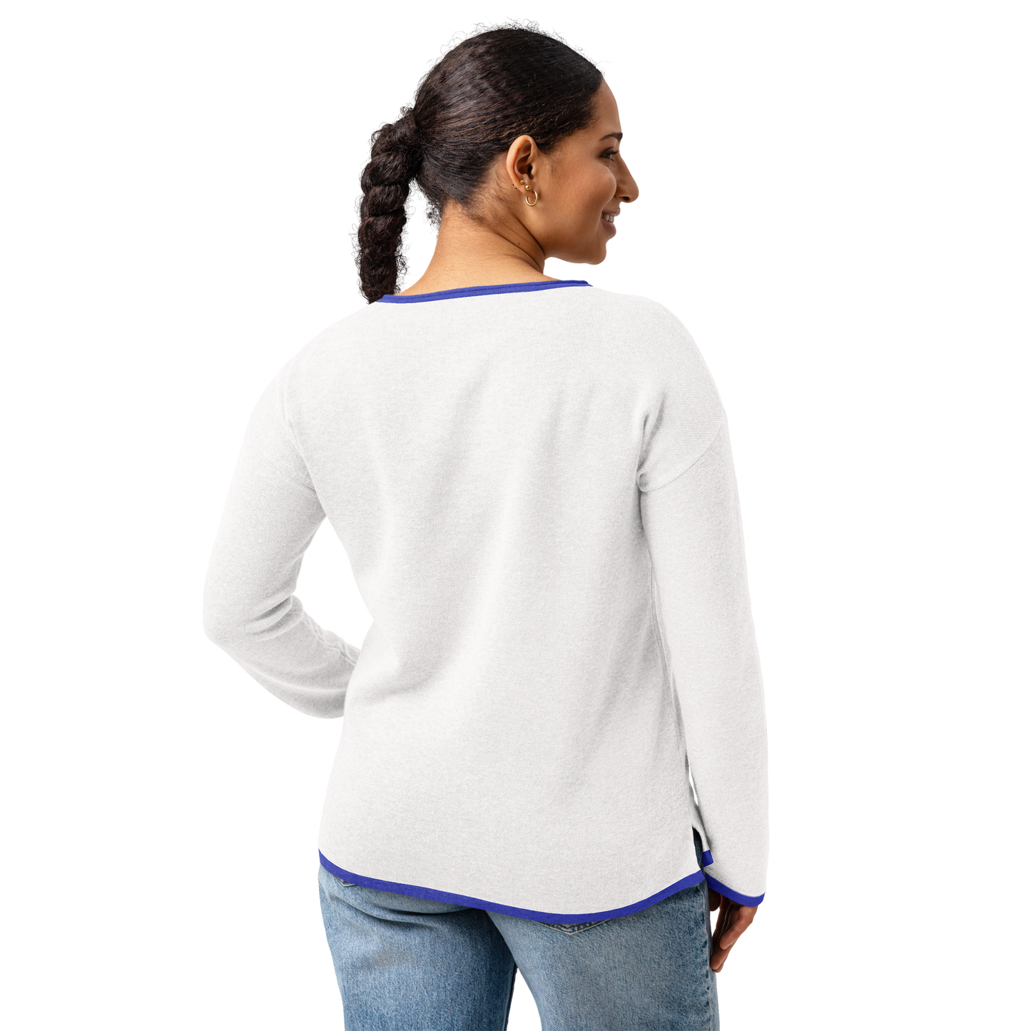 Love Ukraine Knitted Sweater Women's Fit