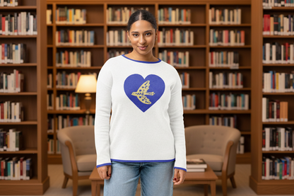 Love Ukraine Knitted Sweater Women's Fit