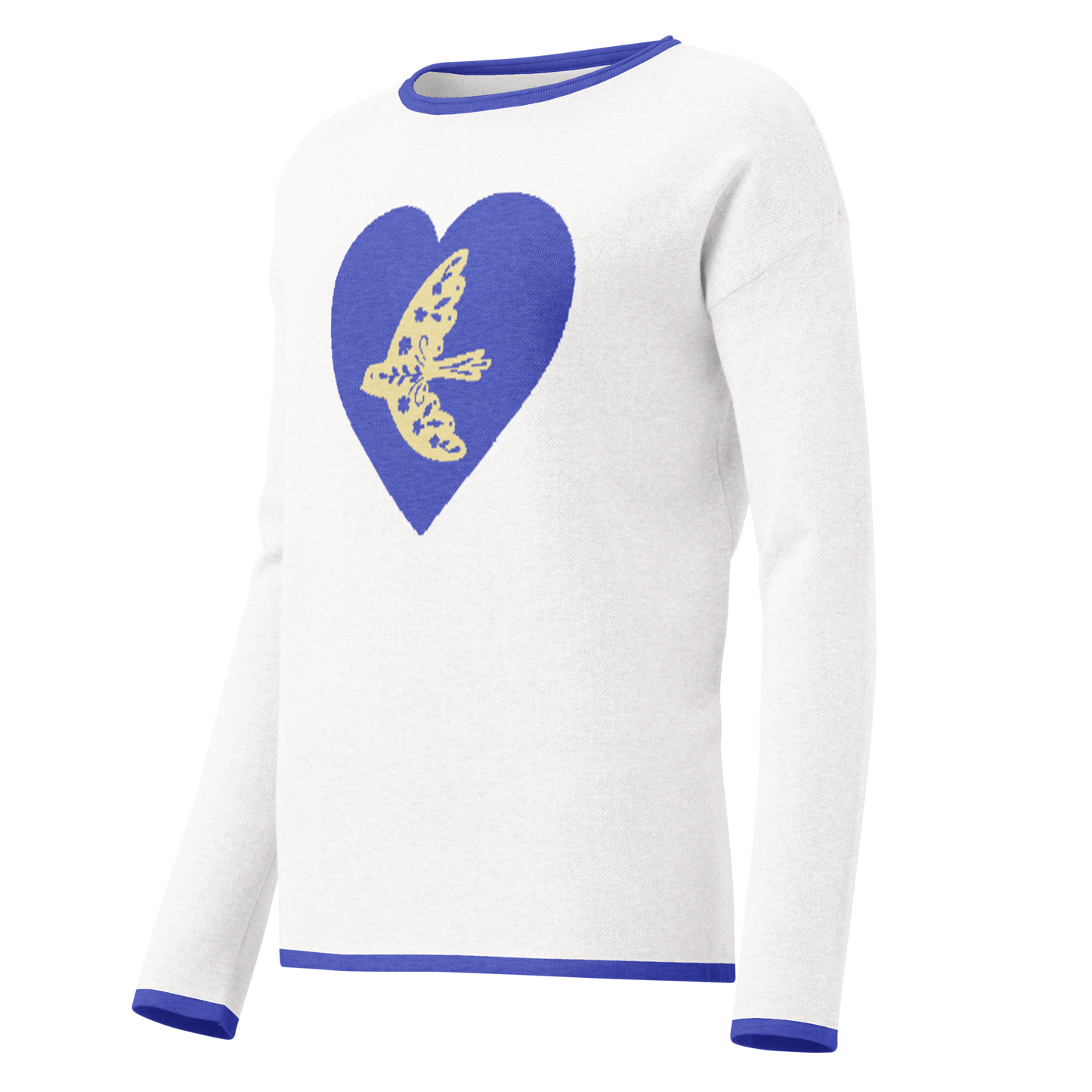 Love Ukraine Knitted Sweater Women's Fit