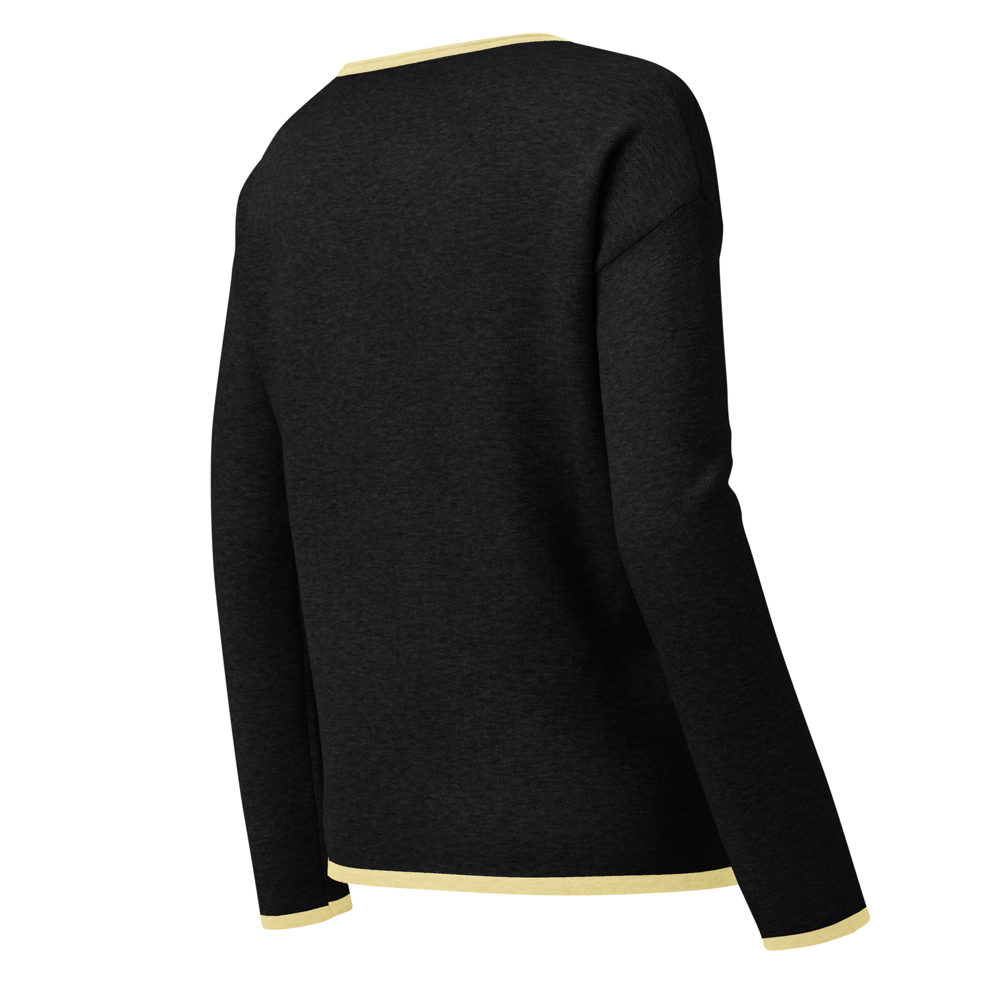 Love Ukraine Knitted Sweater Women's Fit - Black